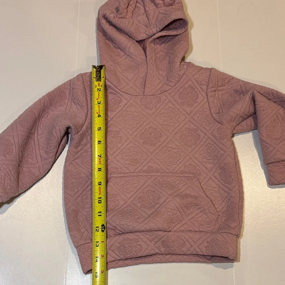 4T Bundle Levi’s, White Cat Print Kids Sweatshirt, Rose hoodie w ears, Skort